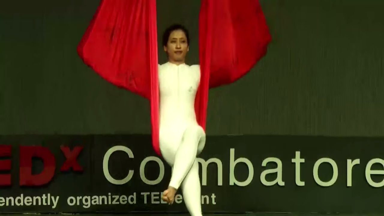 AntiGravity Yoga | NITAL RAVAL & Swapnil More | TEDxCoimbatore