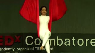 Antigravity Yoga Nital Raval & Swapnil More Tedxcoimbatore