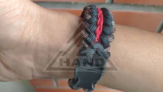 Xiaomi Mi Band 6 Strap - Sanctified Paracord Authentic Design By Mikes2hand