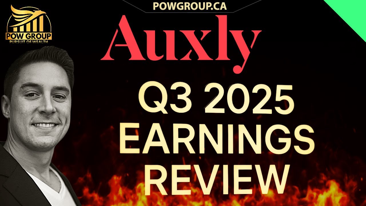 Auxly Reports Q3 2025 Earnings - Review & Analysis - YouTube