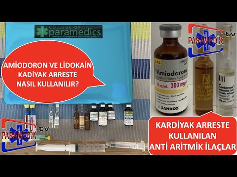 Acil İlaçlar Amiodoron ve Lidokain