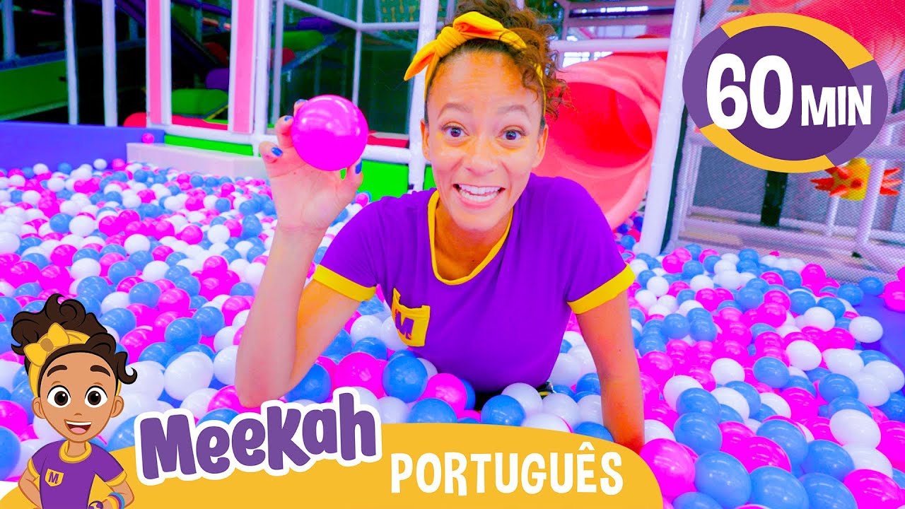 Meekah jogando o jogo da correspondência | 💜Olá Meekah!💜| Amigos do Blippi | Videos Educativos
