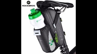 Tas Sepeda Microfiber Waterproof dengan Holder Botol Minum