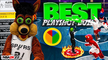 MOST UNSTOPPABLE PLAYSHOT BUILD IN NBA 2K22! ALL AROUND COMP ISO BUILD + BEST DRIBBLE MOVES