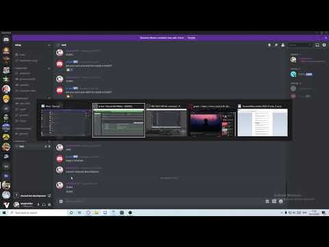discord bot maker how to make ticket comamnd with reactions advanced tutorial *2020*