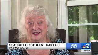 Two trailers stolen from North Fort Myers family