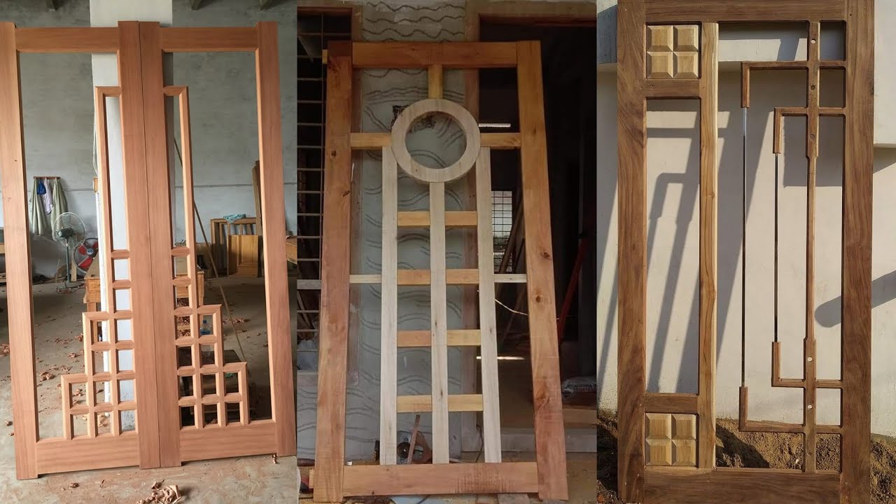 Beautiful and Trending Wooden Front door 🚪 😍 ♥️ 