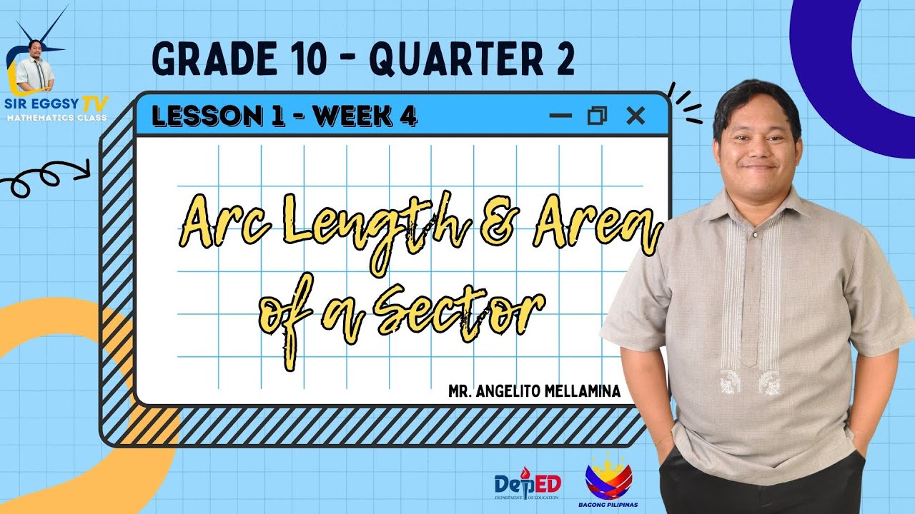 📚 G10 – Arc Length & Area of a Sector | Dynamic Learning Program Learning Activity Sheets