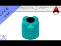 (Hindi) AutoCad 3D Solid  Water Tank Shape 2018 | Coming Soon......