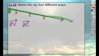 Chapter A, Section 1.4 - Segments, Rays, Parallel Lines & Planes