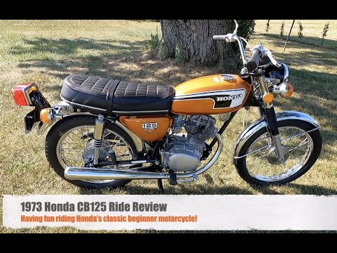 Honda CB125 Ride Review - Riding a vintage Honda! 