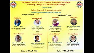 Rethinking Political,Social, and Economic Dynamics in South India:Changes & Contemporary Challenges