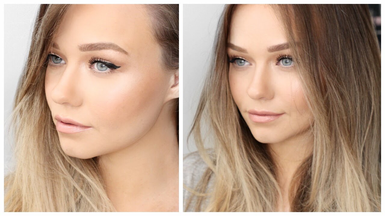 Natural, Bronzed, Glowing Makeup for Spring W/ Flawless Foundation | Victoria's Secret Inspired
