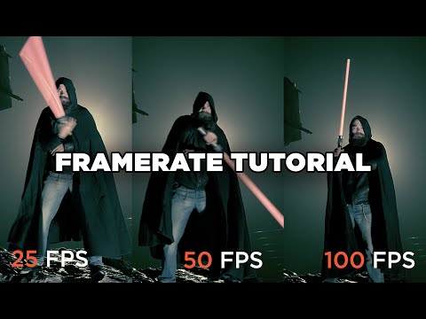 Die RICHTIGE FRAMERATE für Videos - wann filme ich mit 24, 25, 30, 60 oder mehr fps?