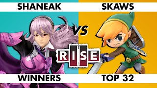 RISE #2  Top 32 Winners R1 - Shaneak(Corrin) vs Skaws (Toon Link)