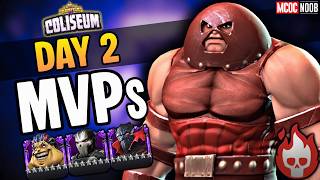 Day 2 MVPs Are Carrying Alliance Colosseum! | Best Champions for Juggernaut Boss Alliance Coliseum