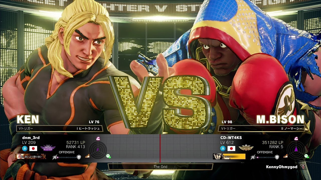 Sasaki (Ken) vc Iwate (Balrog)：ささき（ケン）vs いわて（バイソン）