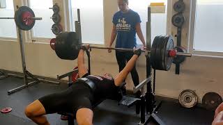 16 YEAR OLD BENCHES 115 KG 7 Reps EASY CRAZY PR OMG WHAT!🤯