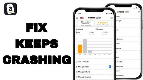 How To Fix And Solve Keeps Crashing On Amazon Seller App | Easy Fix