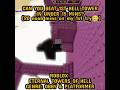 Roblox Eternal Towers of Hell | Noob First try on Towers of Hell #roblox #robloxedit #shorts #short