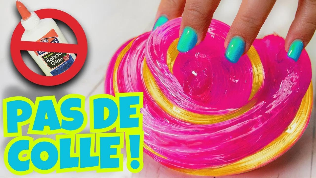 Test de 17 recettes de slime sans colle! - YouTube