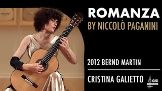 Cristina Galietto performs Niccolo Paganini's 