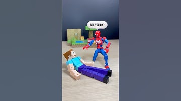 Endermam😱, Details on profile🔗#actionfigures #lego #dummy #minecraft #minecraftshorts #toys #t13