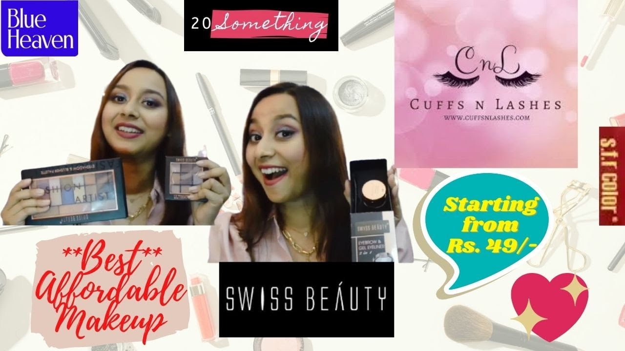 Cuffs N Lashes Haul Video Under Rs. 500 || Best Affordable Makeup Products || Starting from Rs. 49/-