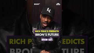 In 2024, Rich Paul told us LeBron will play...