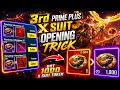 😍3rd PRIME PLUS X SUIT OPENING TRICK | GOT 1000 X SUIT TOKEN | GOT 4th TIME X SUIT | BLOOD RAVEN