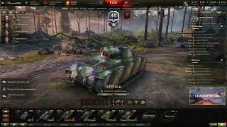 CS-44 at Fishing Bay. Review of the Polish medium tank tier 7