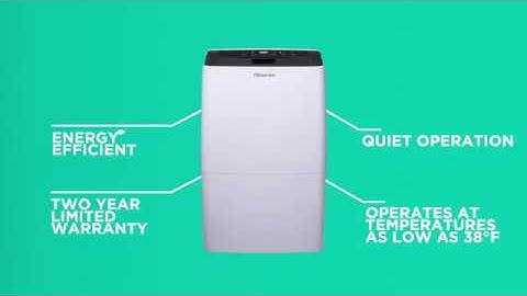 Introducing Hisense Dehumidifiers 2020 - Hisense USA (15 sec)