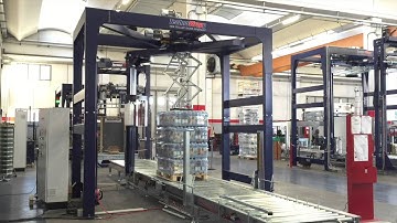 Fasciapallet automatico a braccio rotante B150 | Technowrapp