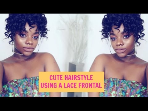lace frontal updo