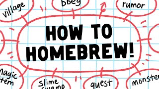 How To Write A Homebrew TTRPG Adventure!