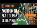 Pourquoi certains cyclistes évitent les pistes 🚳