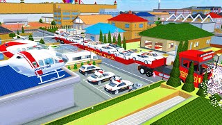 Police 👮👮‍♂️ Collect All Police Cars Al Police Koban 🚨🚓🚔 Sakura School Simulator 🚑🩶🩵