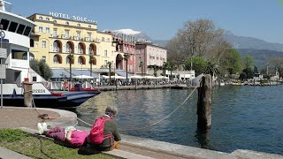 Riva del Garda, Italy. April 2024  WALKING TOUR 4K60
