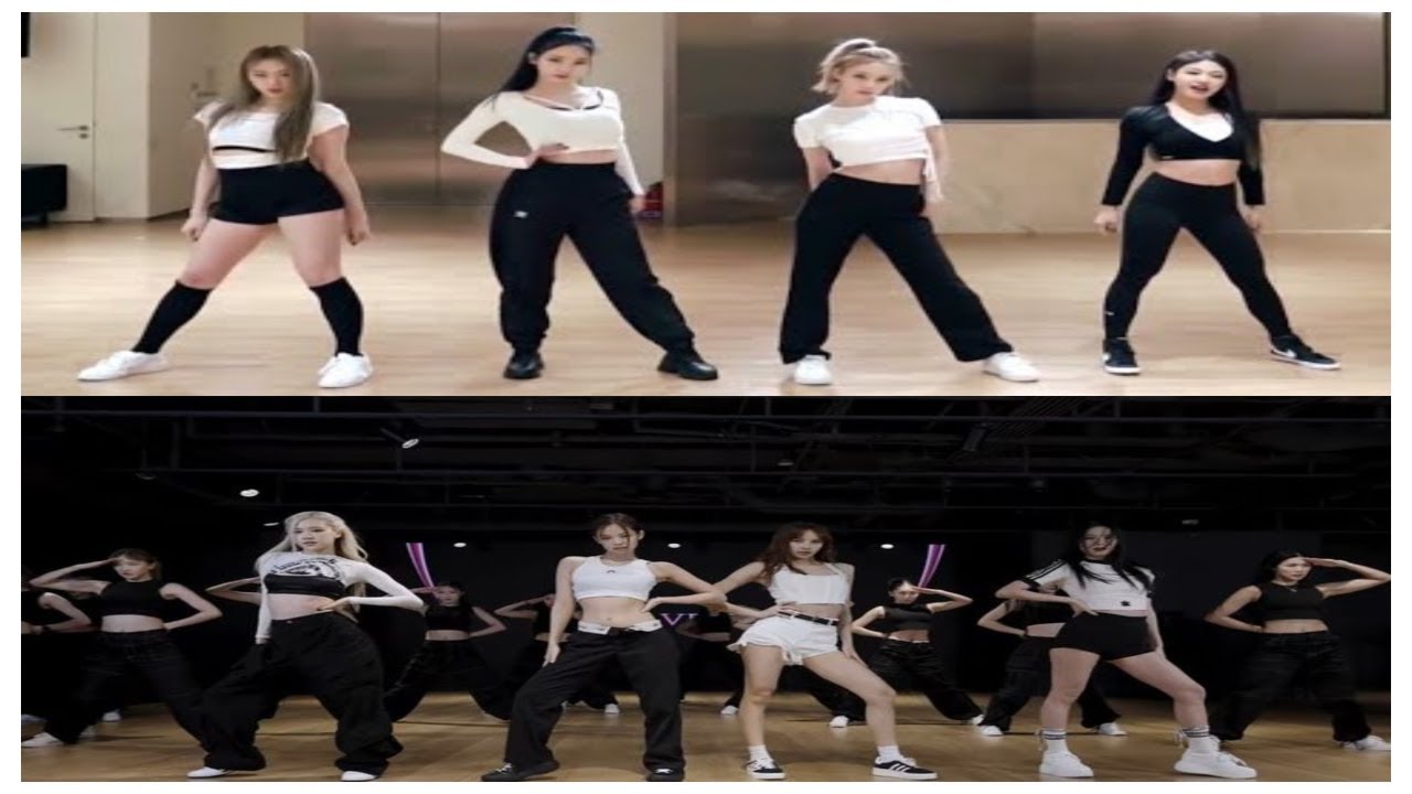 BLACKPINK x AESPA – Pink Venom / Black Mamba MASHUP by @Miggy Smallz Dance practice (Mirrored)