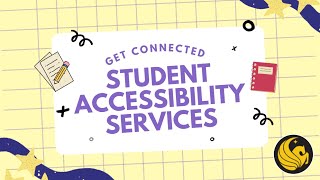 Get Connected with UCF's Student Accessibility Services