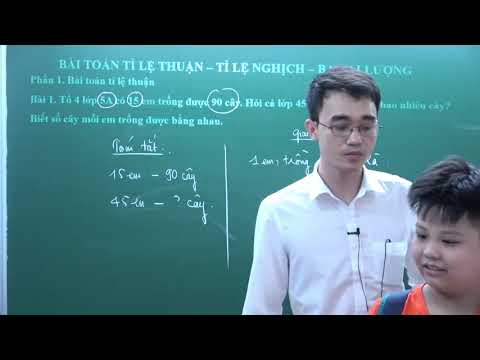 Video Tỉ lệ thuận - Tỉ lệ nghịch - Toán lớp 5 - thầy Nguyễn... - youtube
