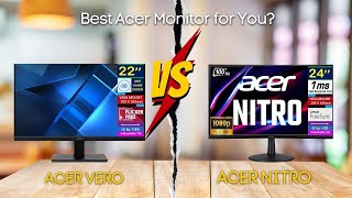 Acer Vero vs Nitro ED240Q: Best Acer Monitor for You?