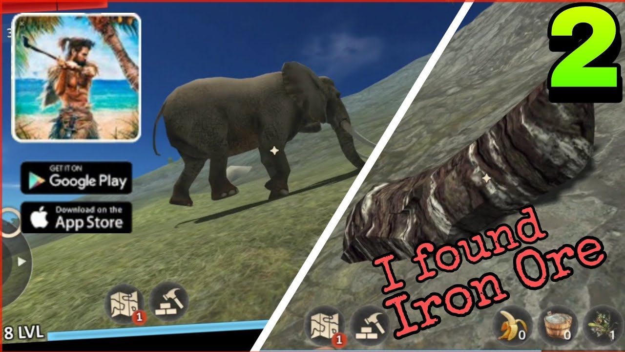 I Found Iron Ore On New Island, Survivor Adventure Survival Island, Simulator, gameplay Part 2