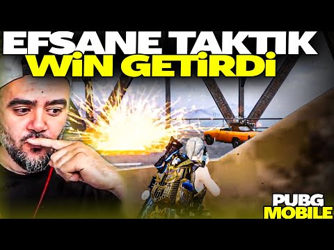 EFFSANE TAKTİKLERLE WİN ALDIK !! ( AWM Yİ KONUŞTURDUM ) - PUBG MOBİLE