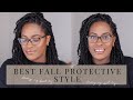 Shoulder Length Twists! Best Fall Protective Style| Outre X-Pression Twisted Up Springy Afro Twist