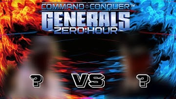 Command & Conquer Generals Zero Hour - Skirmish - Random Factions 2