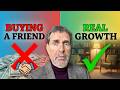 Psychotherapy is NOT "Buying a Friend"!