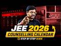 JEE 2026 Counselling Dates Released :🔥JoSAA, CSAB, JAC Delhi | Complete Guide | Harsh Sir