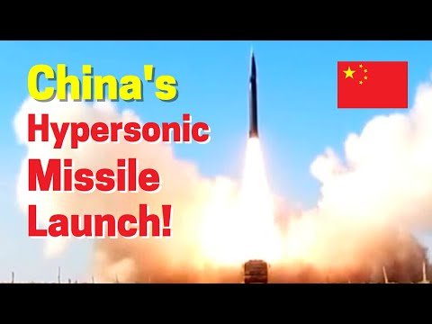 Breaking: China Hypersonic Missile launch first look! DF-17 missile can defeat US anti missile NMD