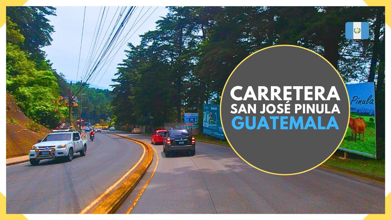 Manejando un tramo de la CARRETERA A SAN JOSE PINULA partiendo desde FRAIJANES - GUATEMALA 2025